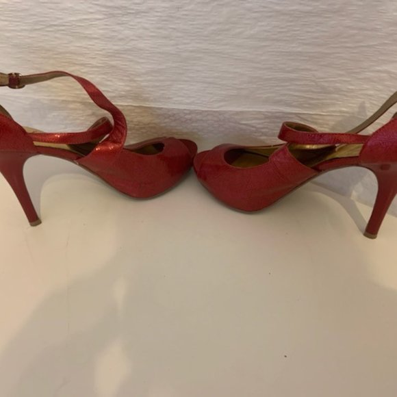 Carlos Santana Red Believe 2 Stiletto - Picture 5 of 6